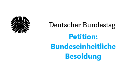 Aktuelle Petition Im Deutschen Bundestag | Tbb Beamtenbund Und ...